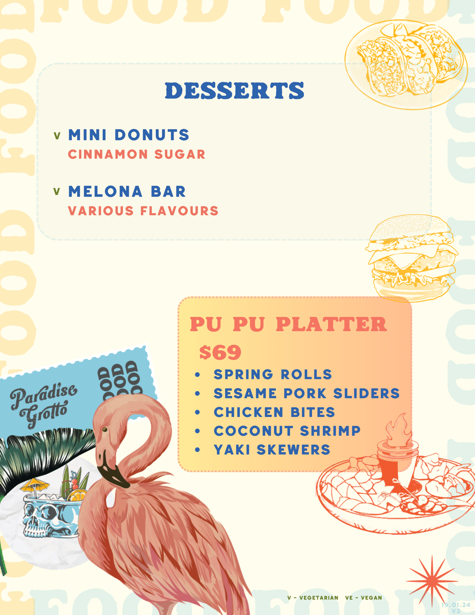 Grottos menu best sale